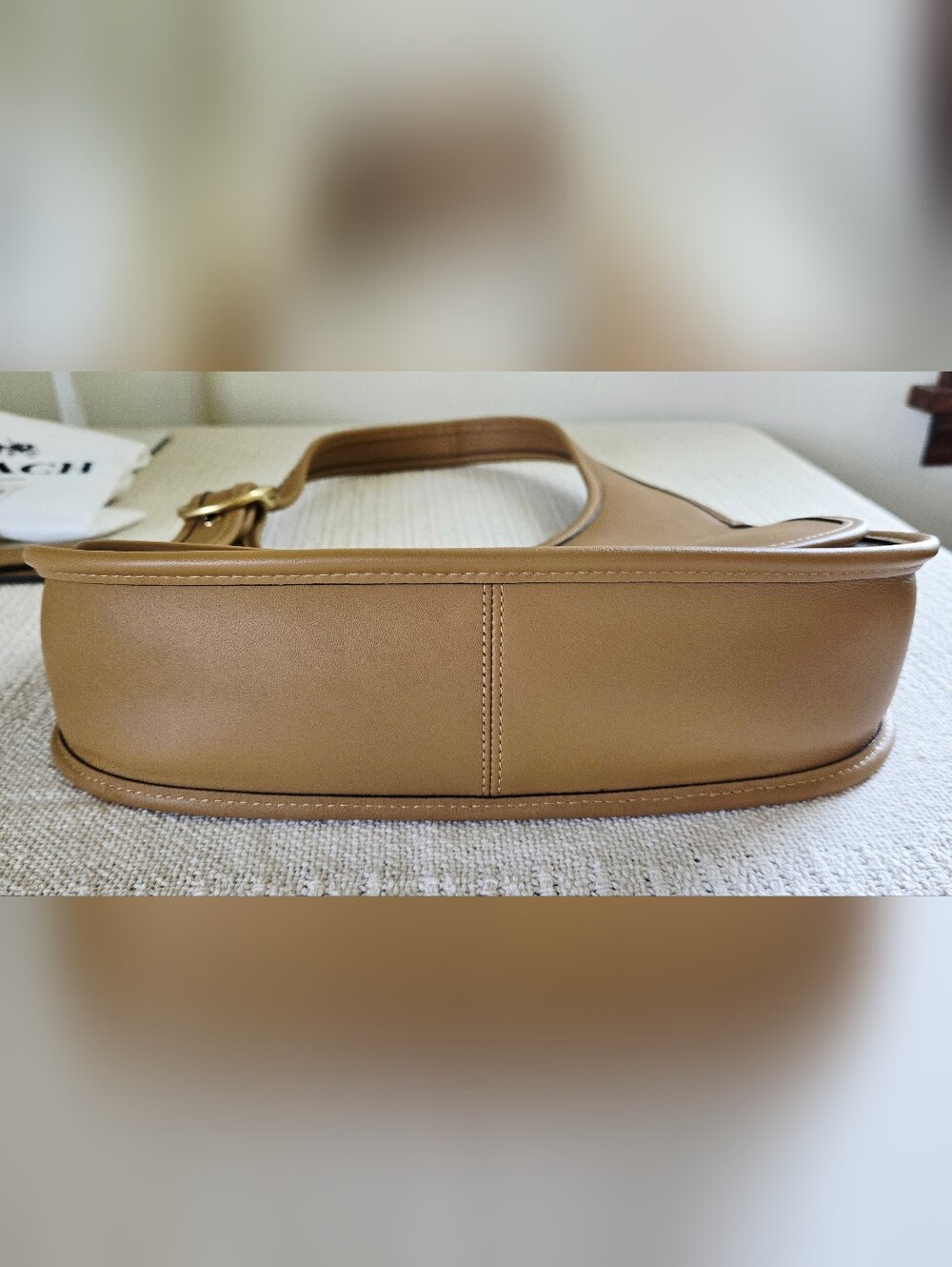 Coach Cashin Crescent Bag In Honey - Picture 5 of 6